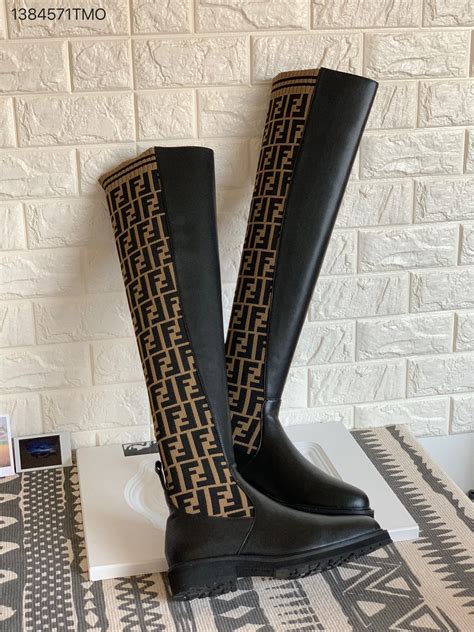 do fendi boots run small|fendi knee high sock boots.